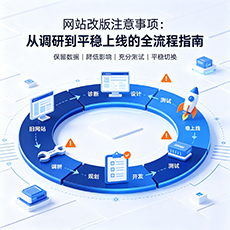 东源建站-网站改版注意事项：从调研到平稳上线的全流程指南
