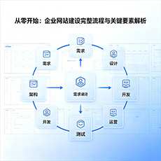 河源建站-从零开始：企业网站建设完整流程与关键要素解析